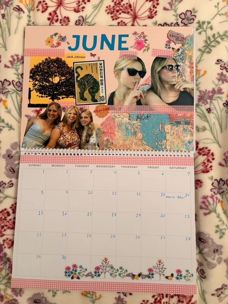 calendario personalizado - Ideal para un regalo entre amig@s, además es super original!