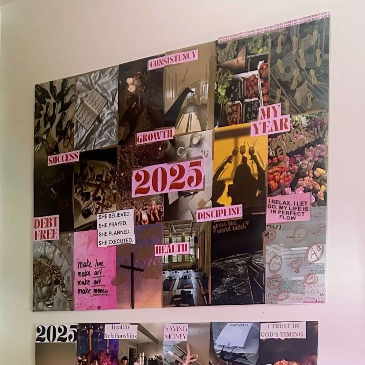 Create Vision Board - Visualize the life you want, the things you want. Make your mind on what you want your life to look alike. Visualize YOUR life and make it yours.