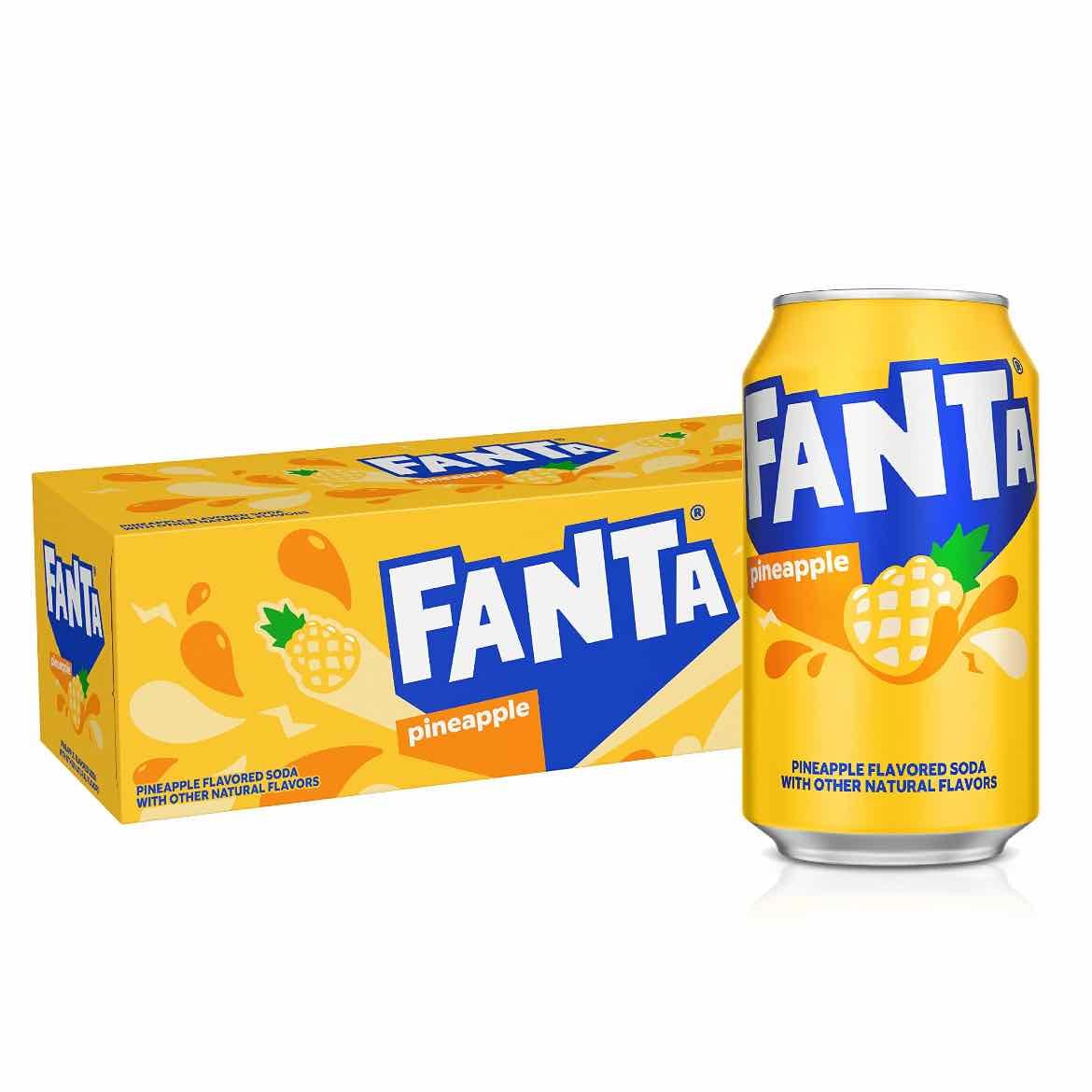 pineapple fanta - absolute favourite