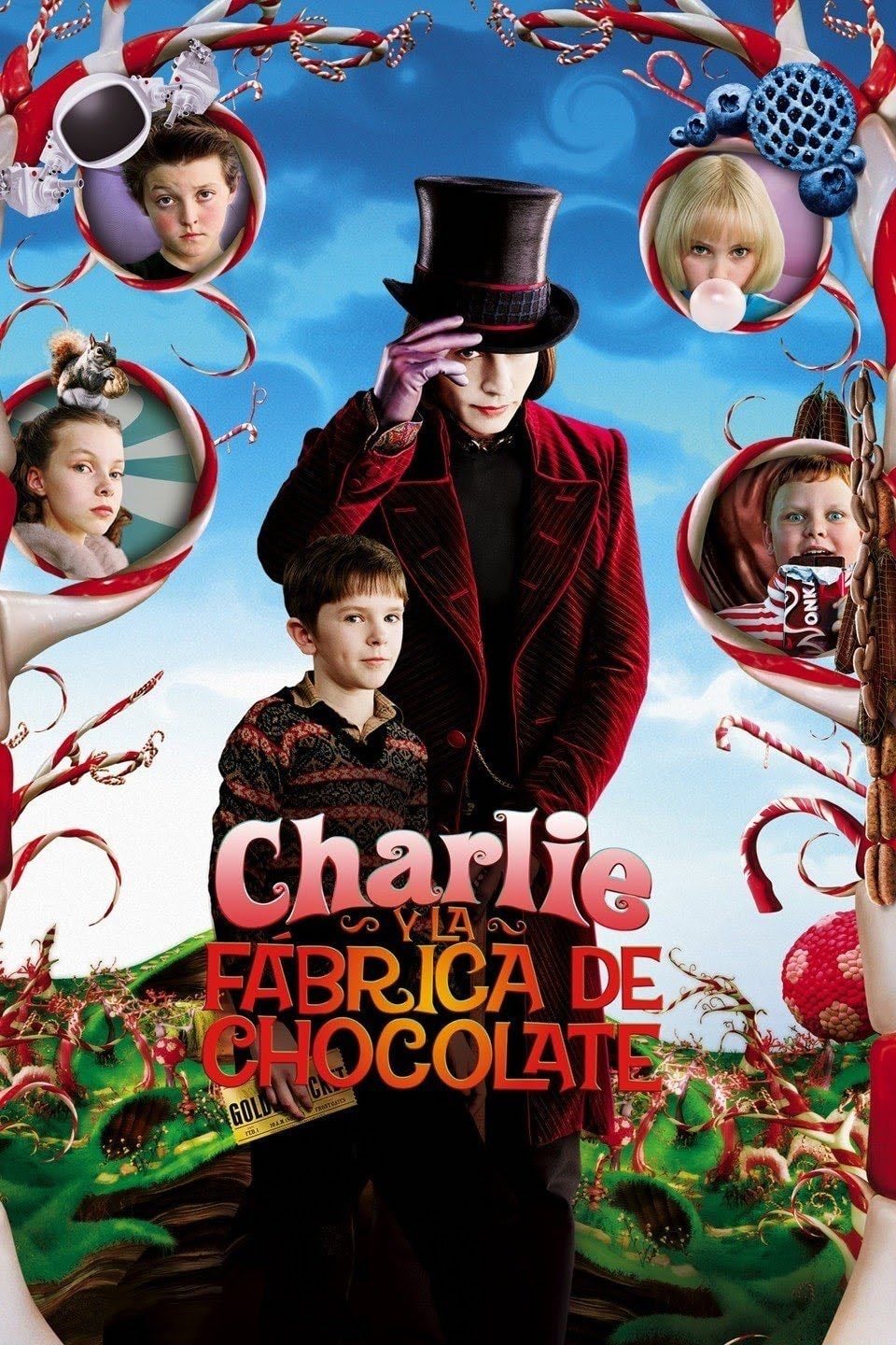 Charlie y La Fábrica de Chocolate - Tim Burton · 2005