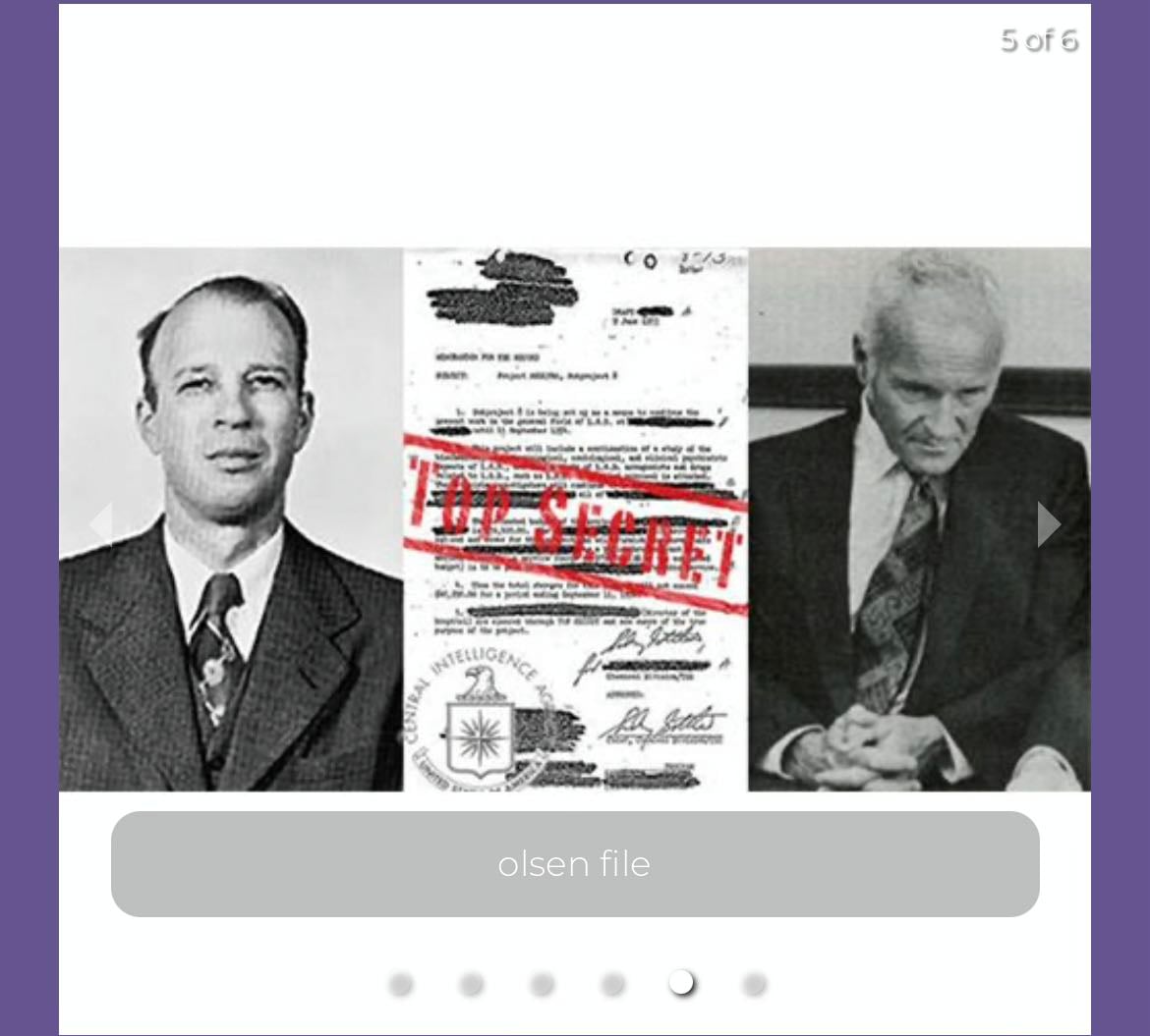 El proyecto MK ULTRA