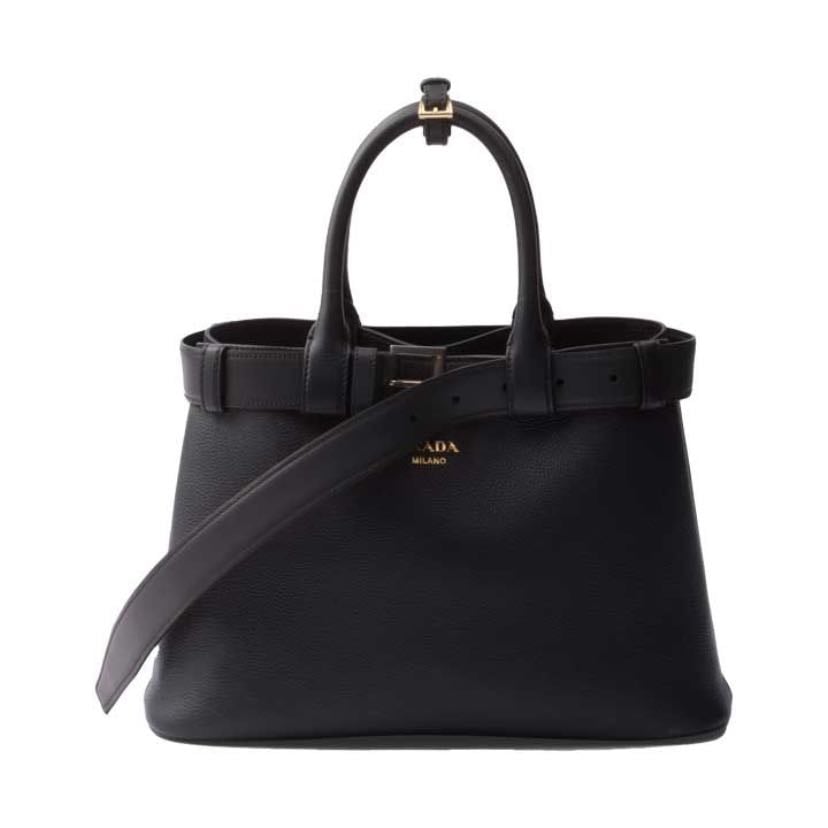 buckel leather bag
