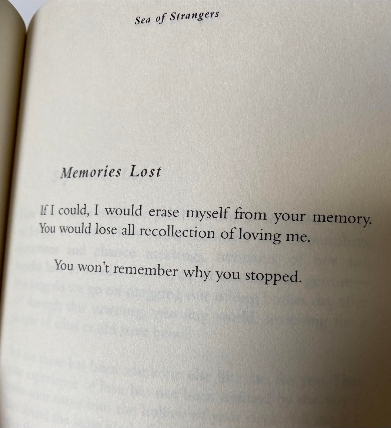 Memories - Lang Leav