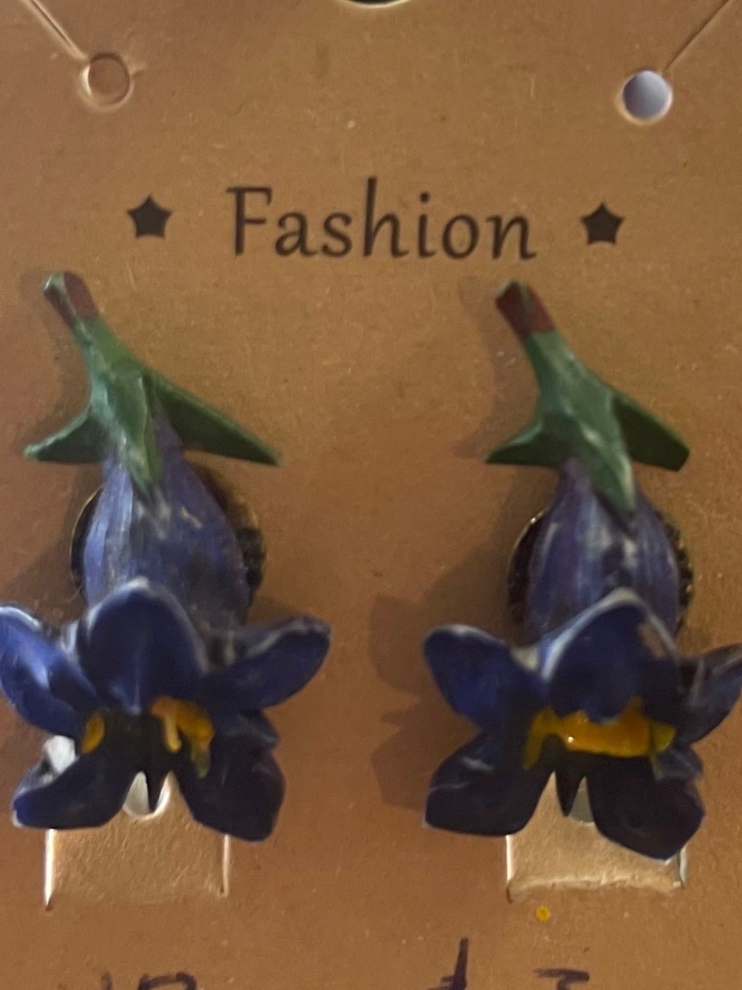 flower earrings