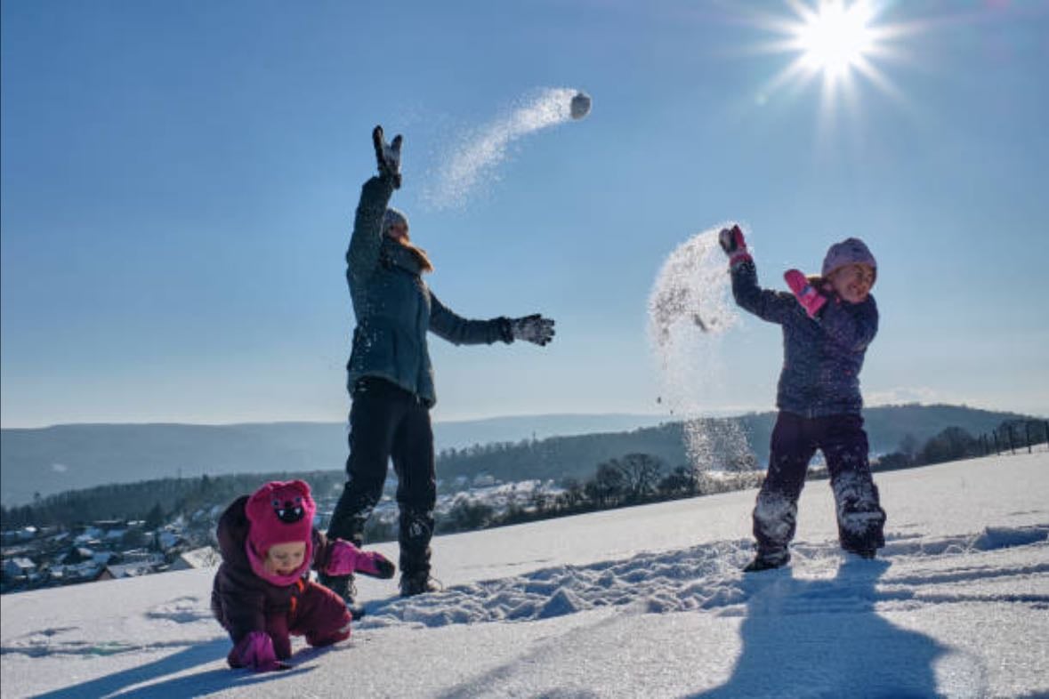 Bataille de boule de neige