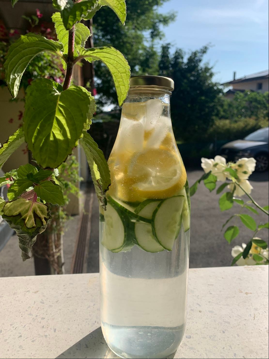 Lemon water