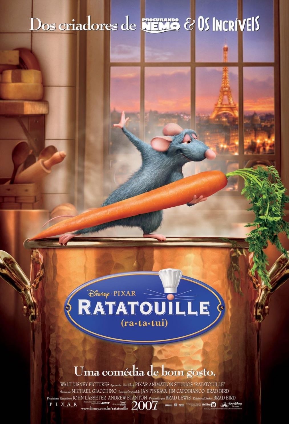 Ratatouille - Brad Bird · 2007