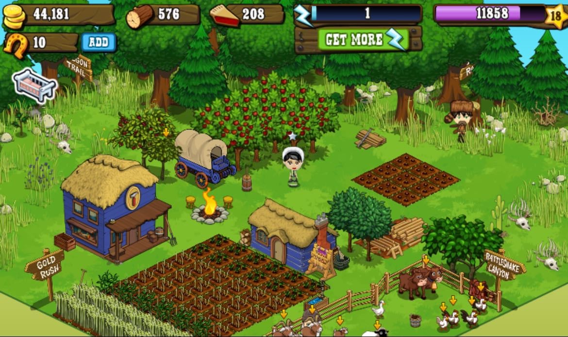 Frontier ville