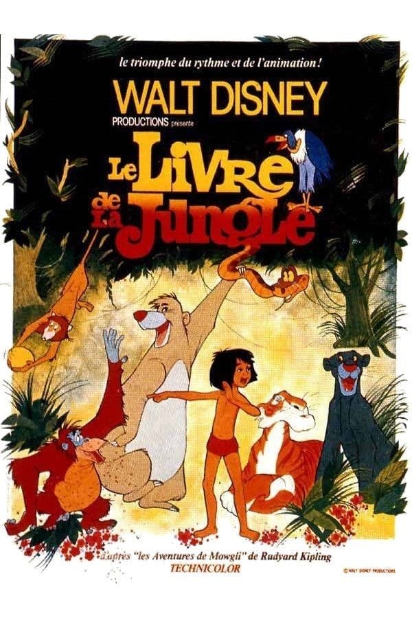 Le Livre de la jungle - Wolfgang Reitherman · 1967