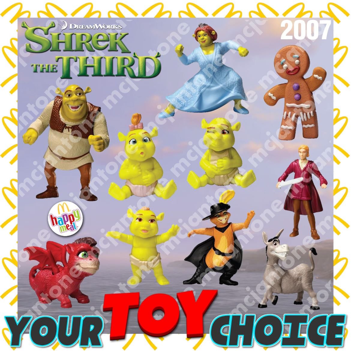 Shreck macdo toy