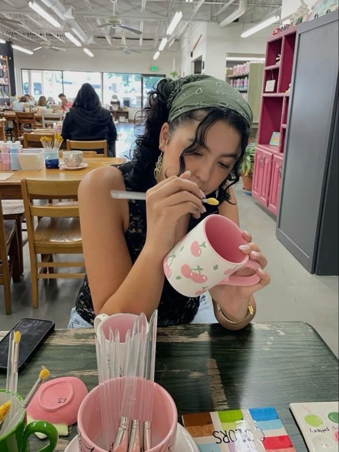 Pottery painting