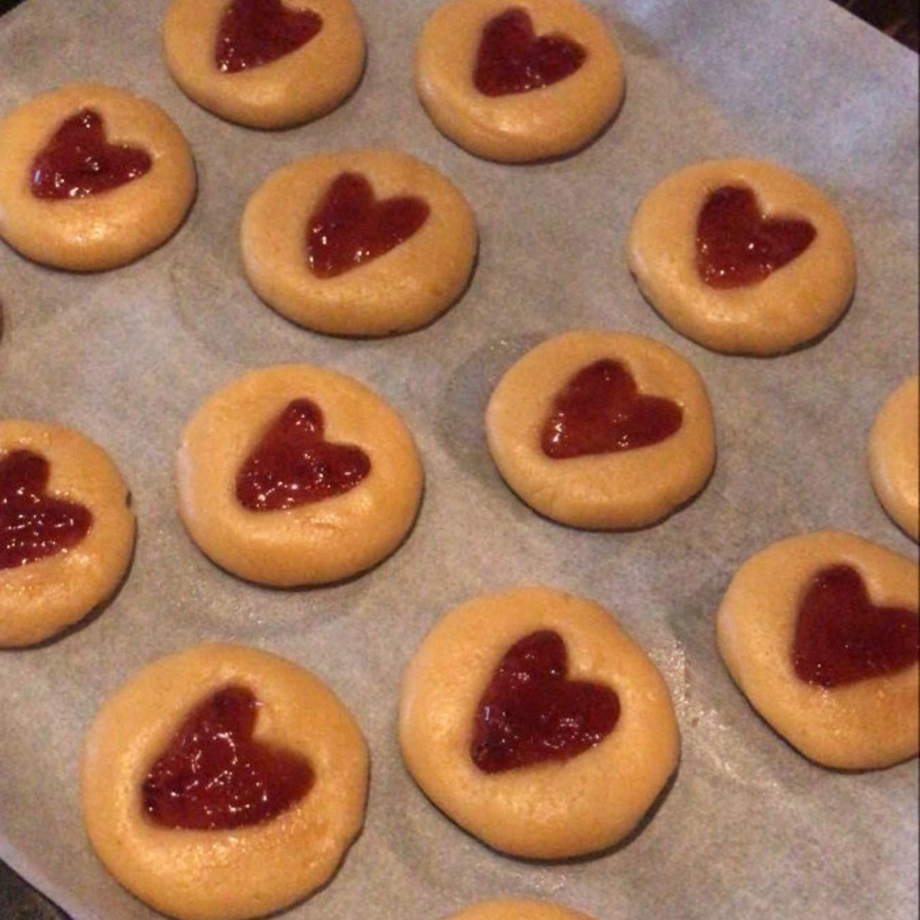 Galleta de jalea de fresa ๐