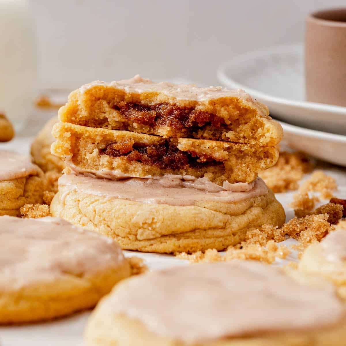 Brown Sugar Pop Tart Cookies - What Molly Made