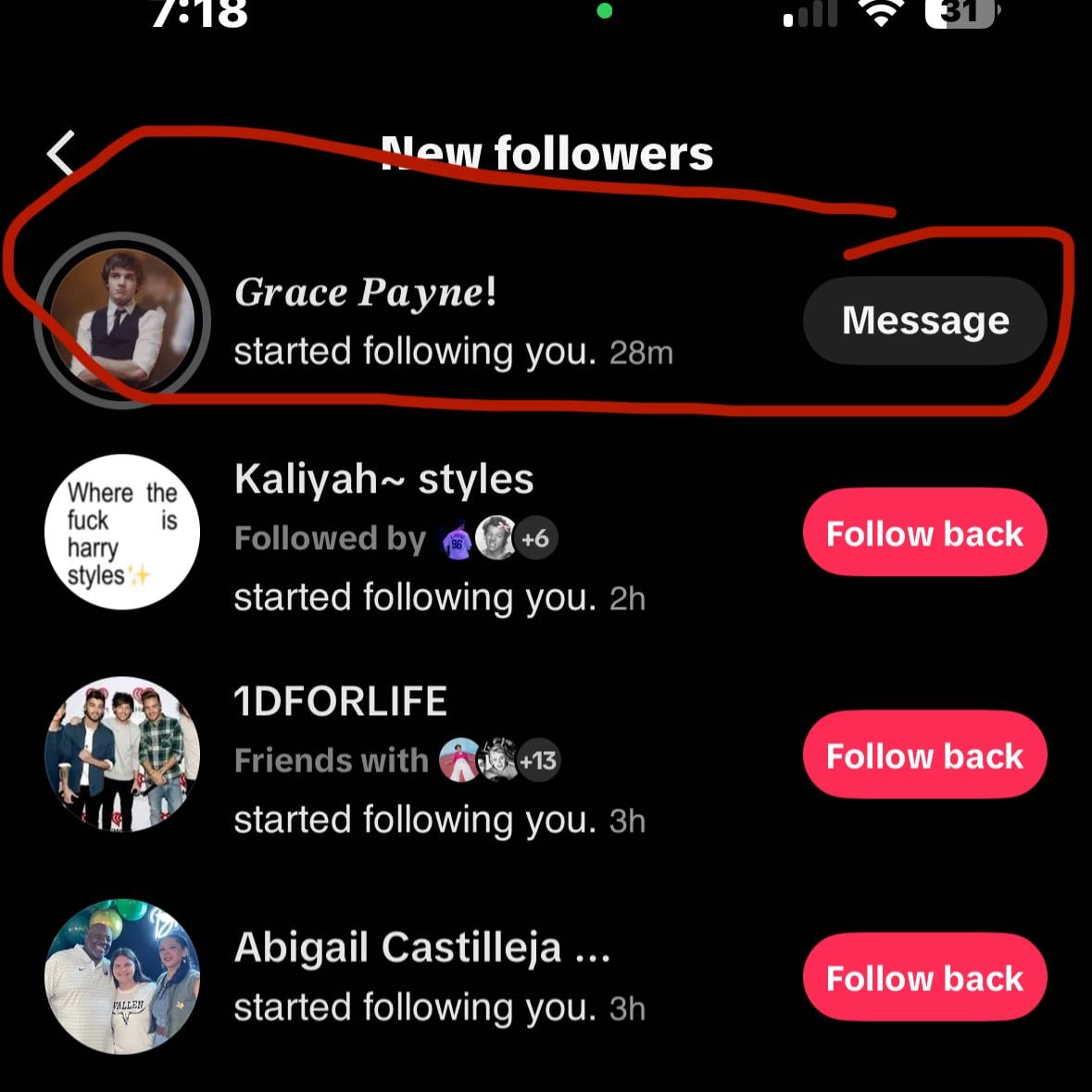 FOLLOWING ME BACK?! - Im telling you I screamed and almost cried