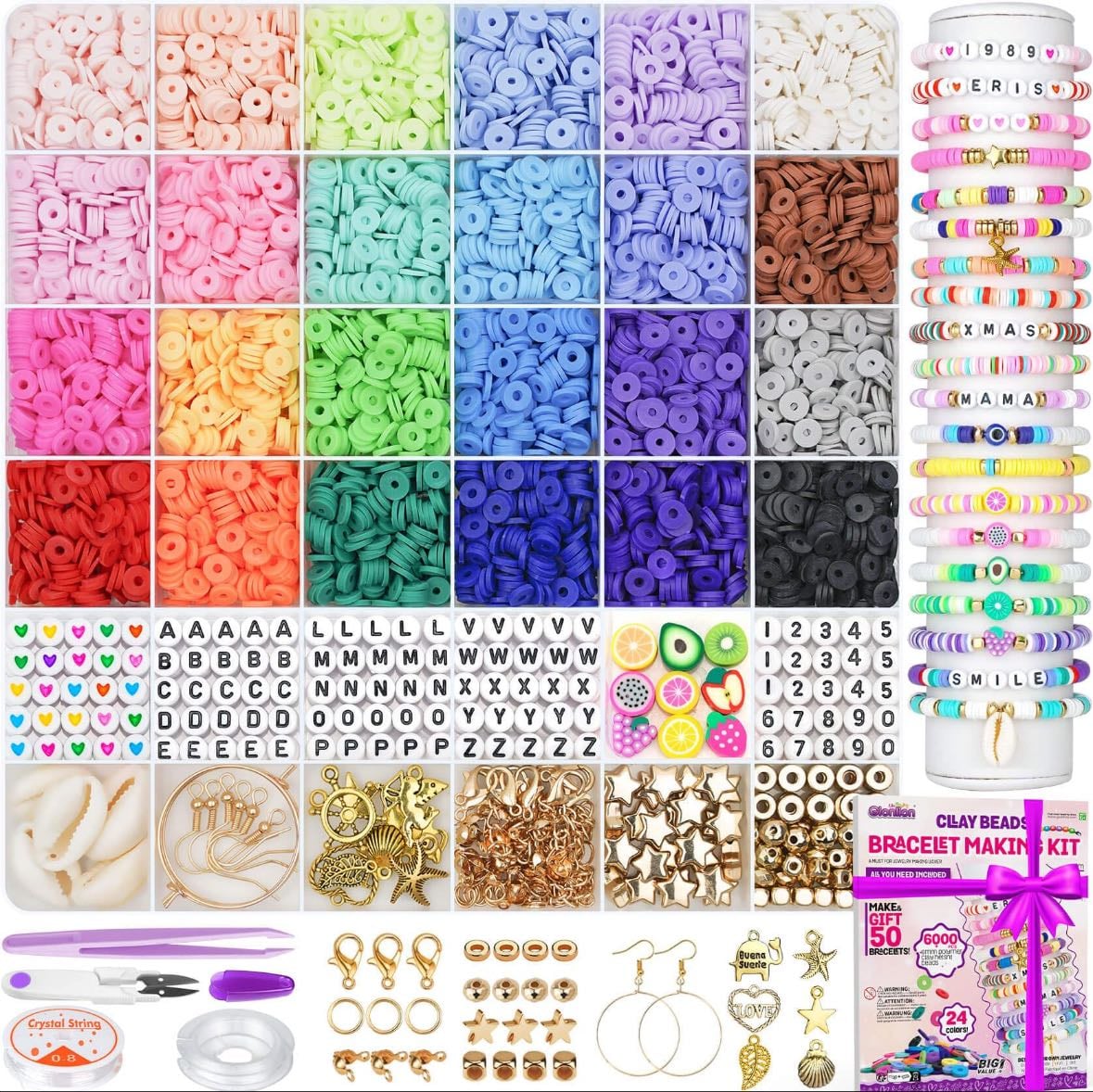 Clay beads + beads - I wanna make more bracelets, with both clay beads and different beads
