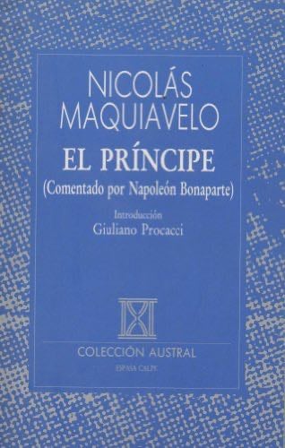 El Principe - Nicolas Maquiavelo · 1997