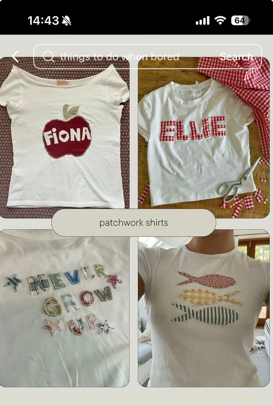 Patchwork shirts