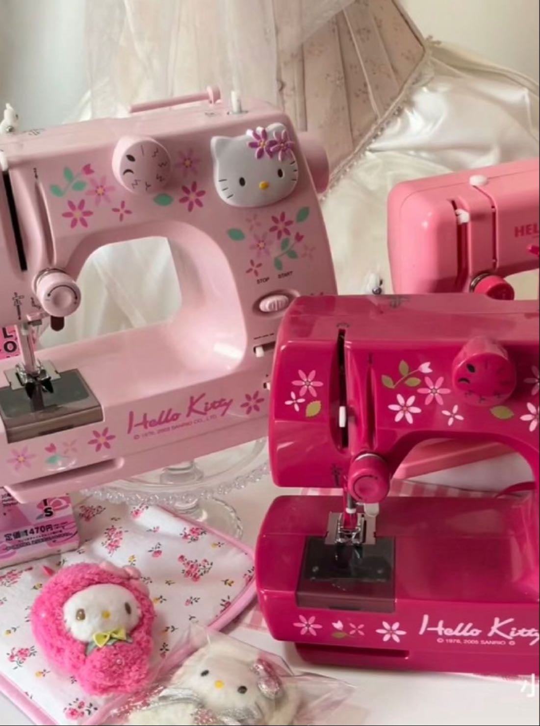 sewing machine - preferably pink & for beginners