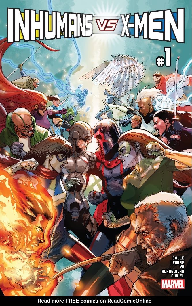 Inhumans Vs. X-Men (2016)