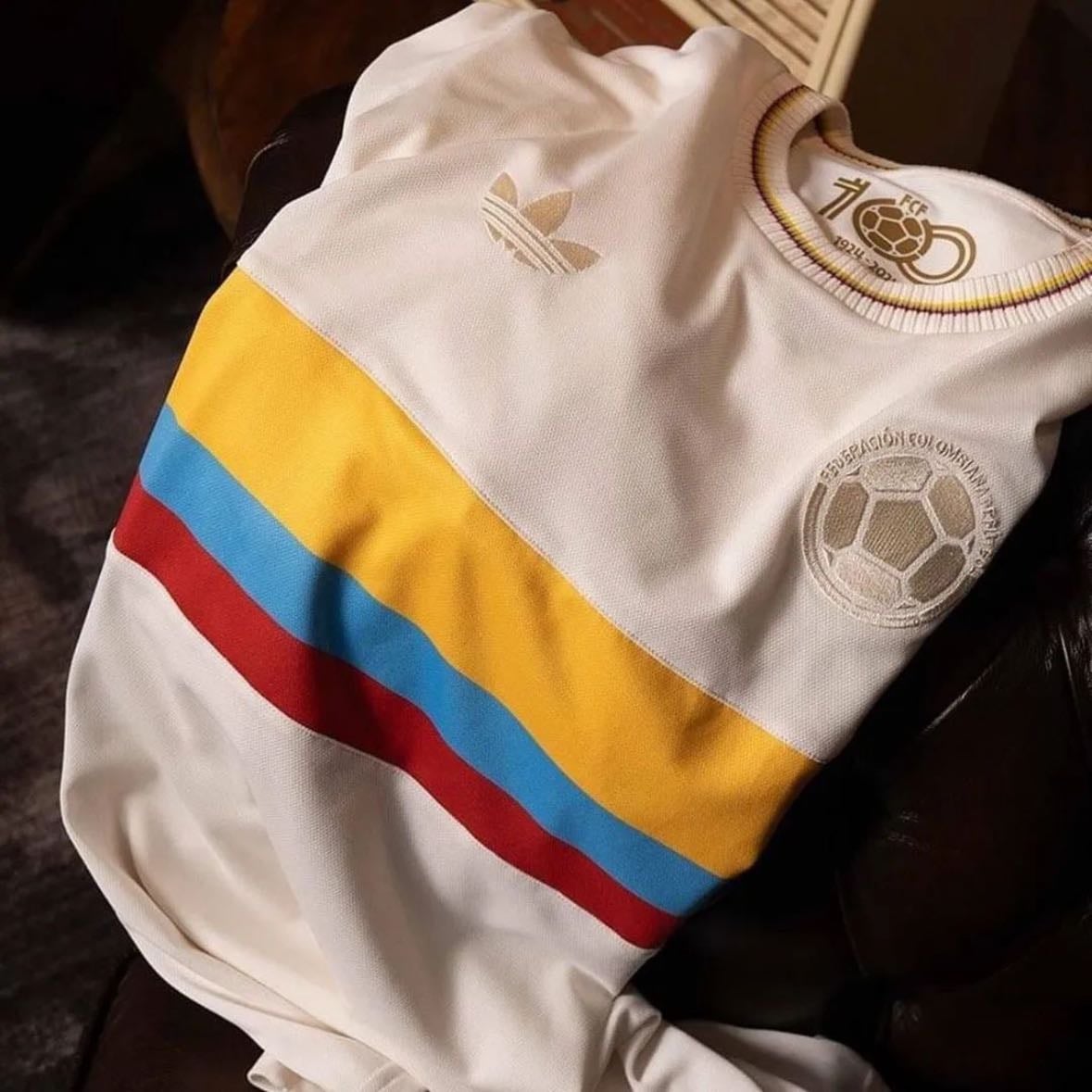 camiseta de colombia 100 años