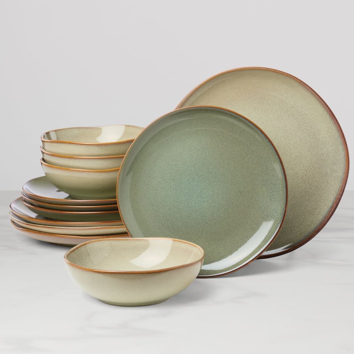 nice plates - “organic” style