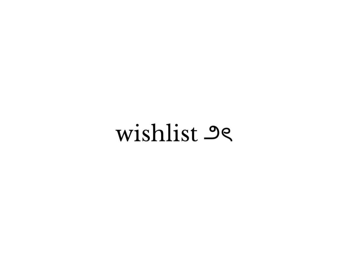 Birthday wishlist - Products hypelist by Antonia Gaete