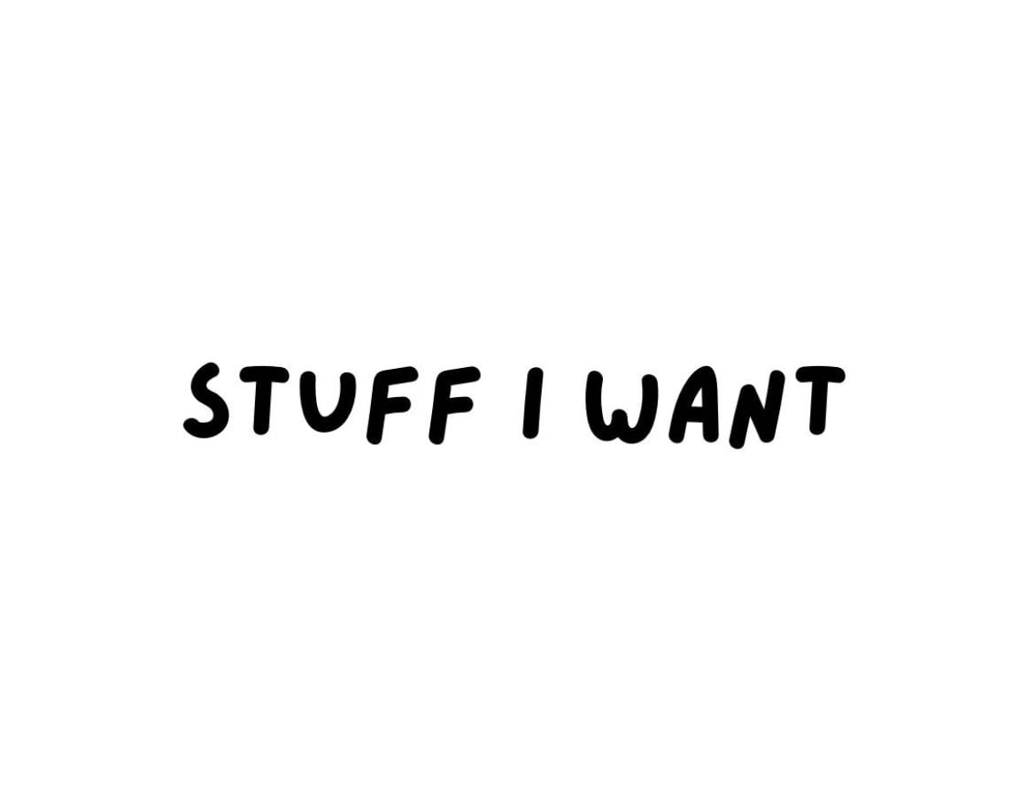 Wishlist 2025 - Products hypelist by Antonia Gaete