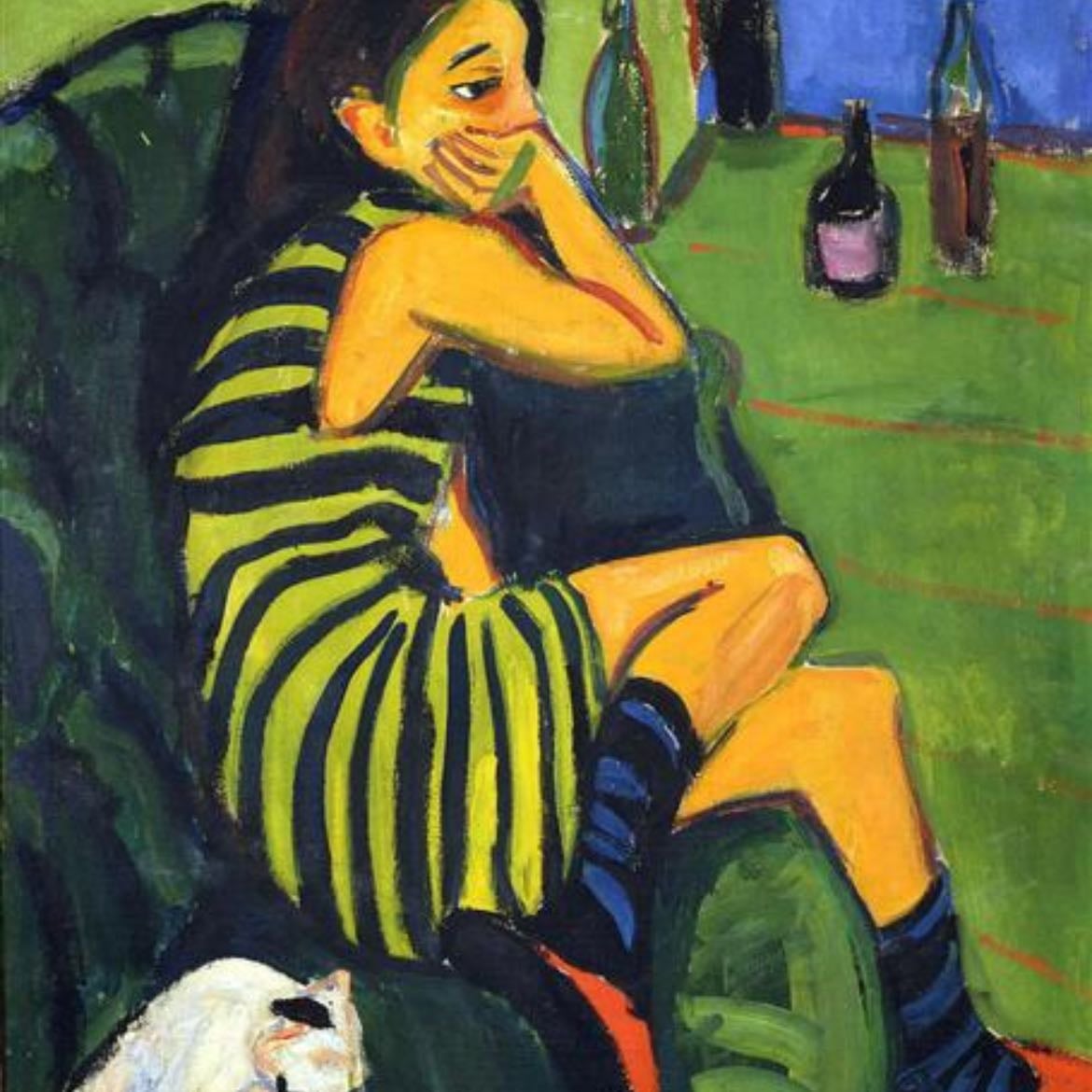 female artist - Ernst Kirchner