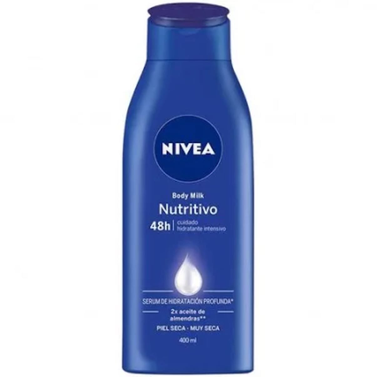 nivea lotion - great for everyday, light but moisturising