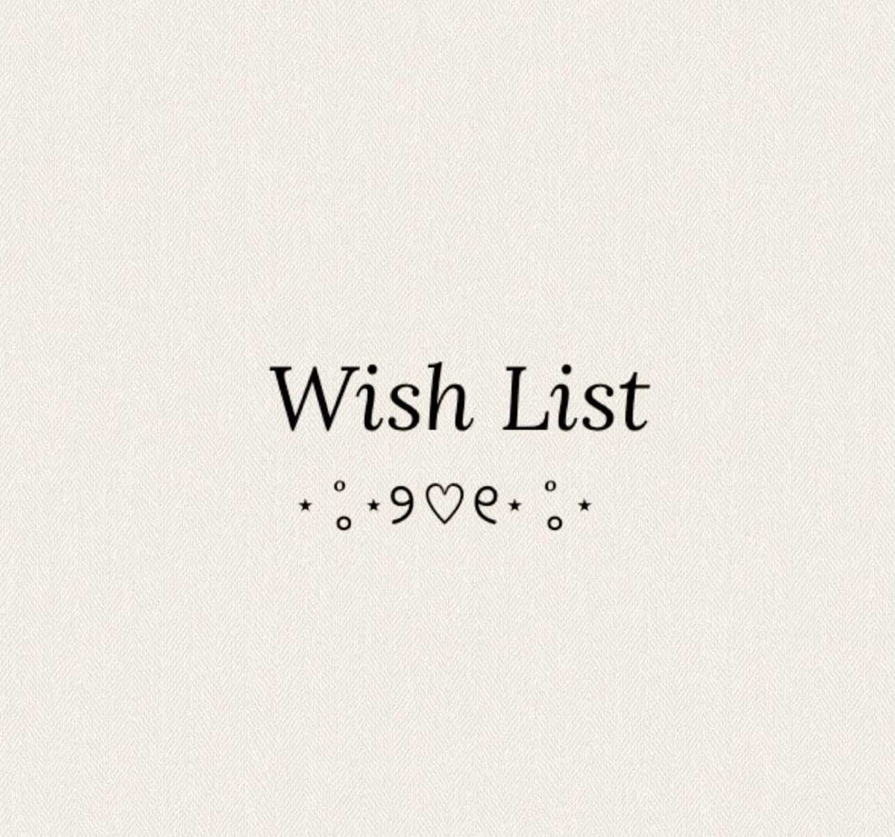 wishlist - Products hypelist by emily
