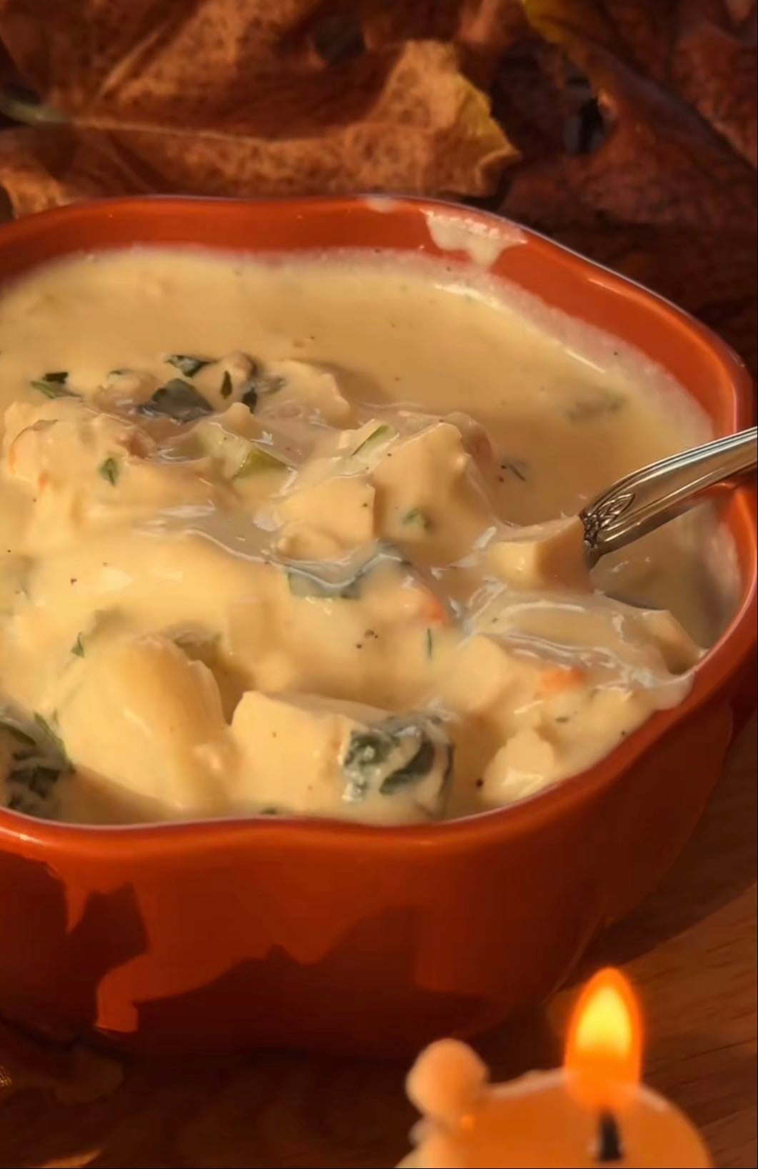 creamy chicken gnocchi soup - @mrsmckennabarry