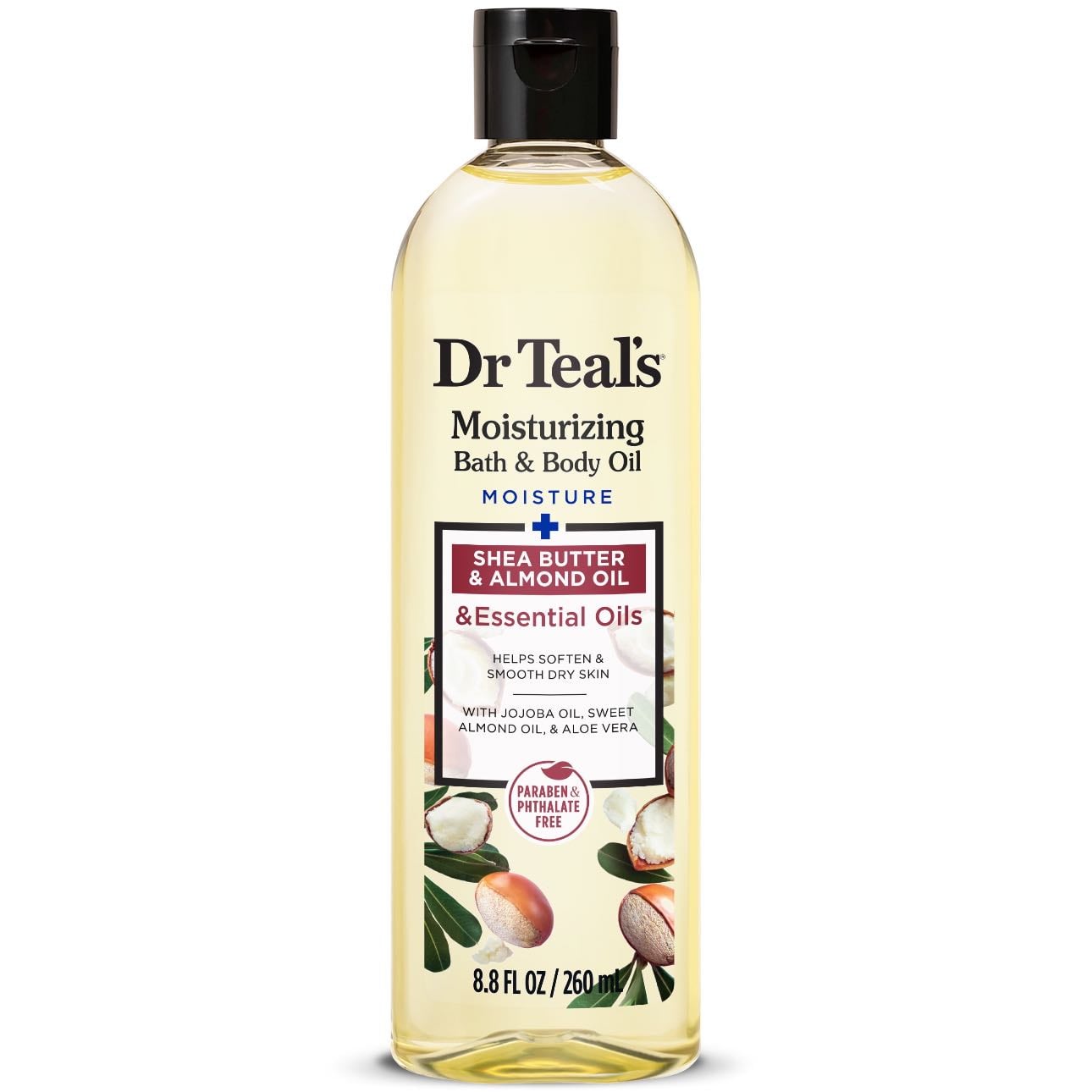 dr. teals shea butter and almond oil body oil - $5.87