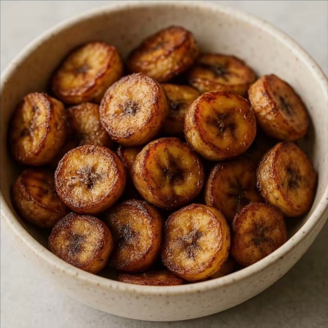 cinnamon banana bites - @moderncookbook