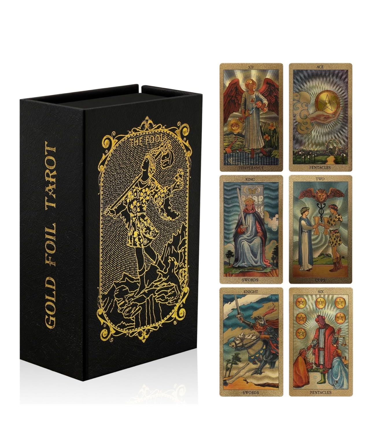 Rider Waite Tarot Deck- Gold Foil - $13