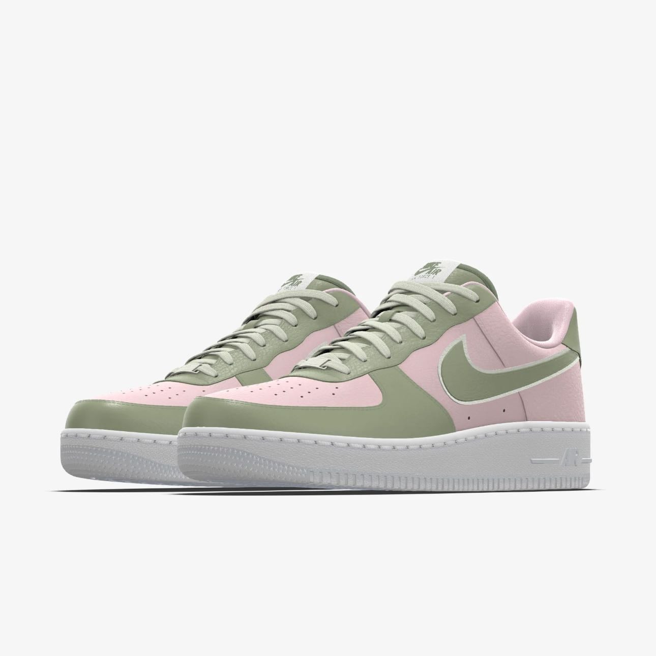 Nike Air Force 1 Low - Pink/Green