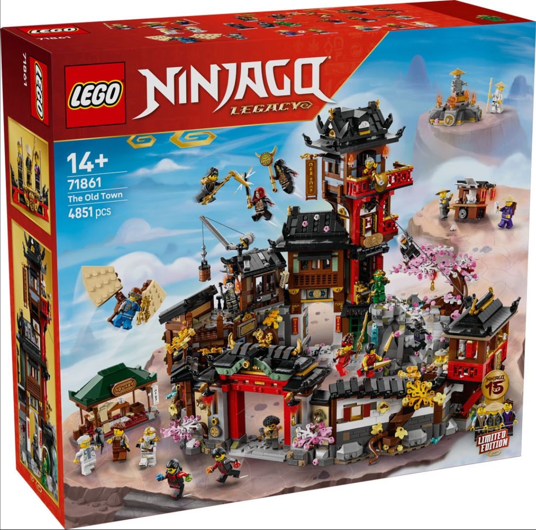 The Old Town 15th Anniversary - Lego Ninjago Set