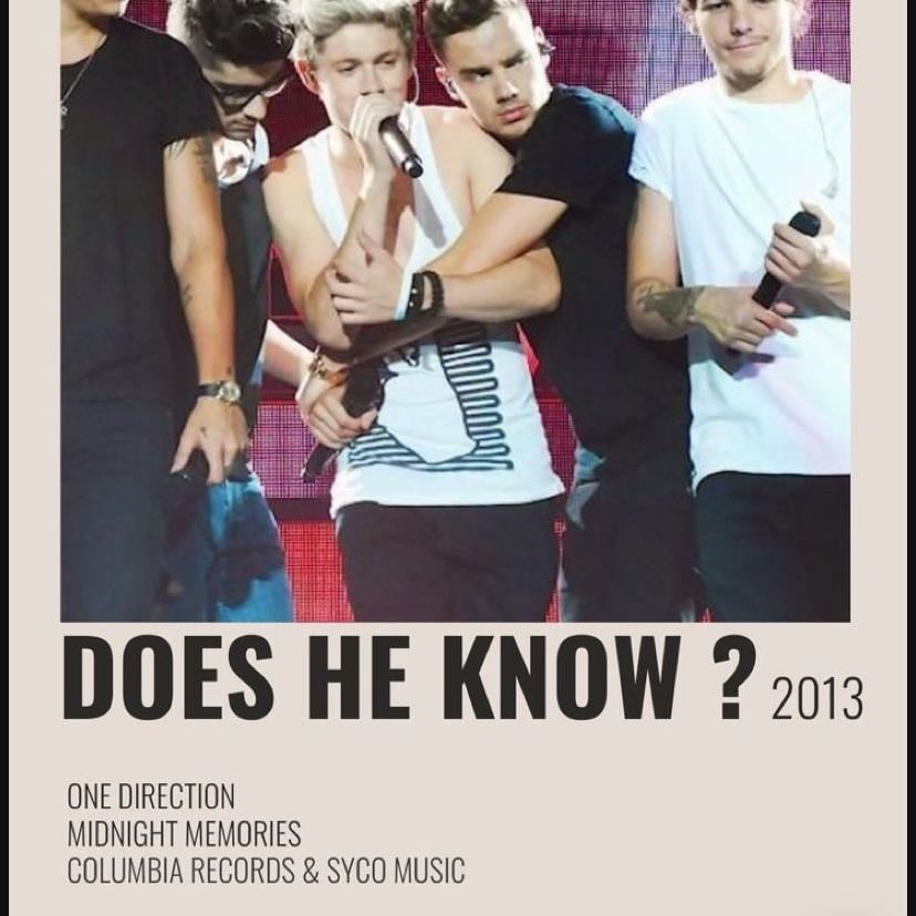 Does he know?