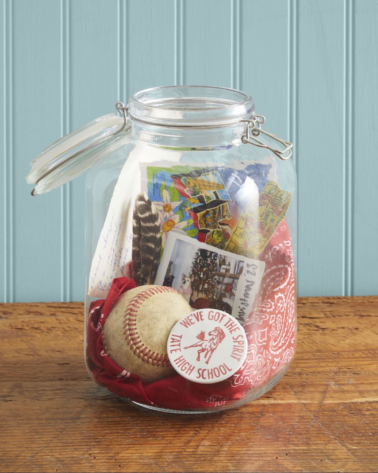 make a time capsule - gather all kinds of things even the most ordinary ones