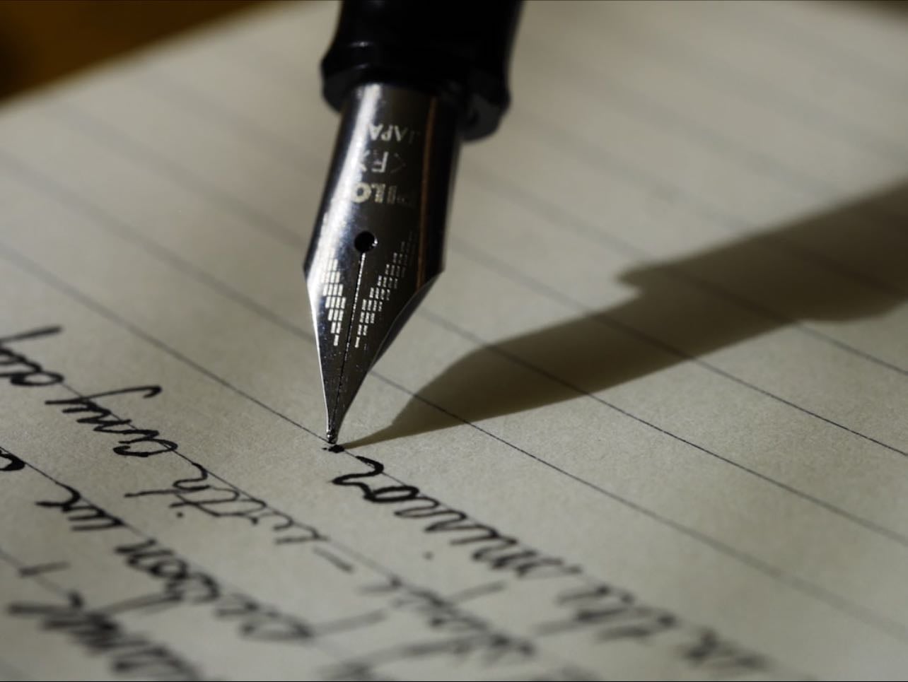 write your thoughts or opinions about a certain topic