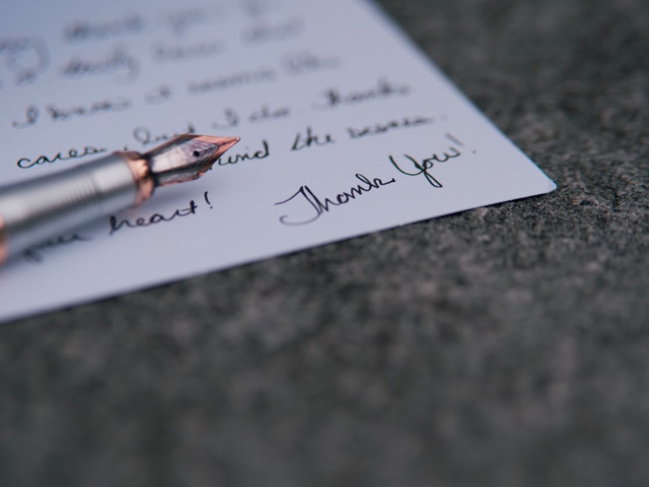 write letters - to yourself or to people in your life