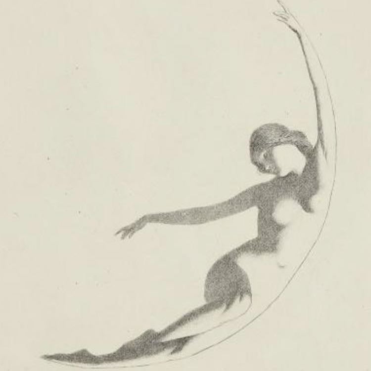 Crescent lady - Warren B. Davis