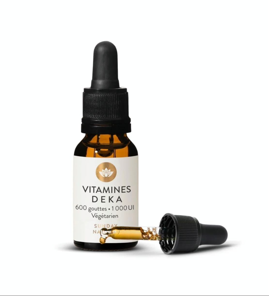 Vitamine : A, D, E et K