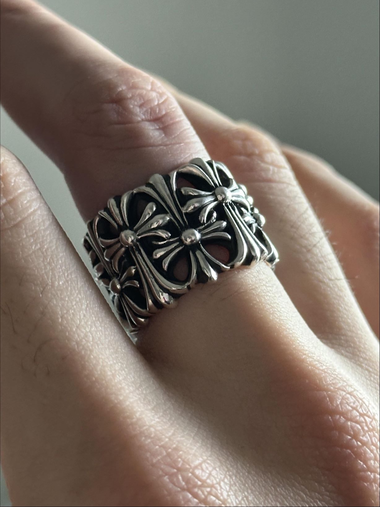 Chrome Hearts Cemetery Ring