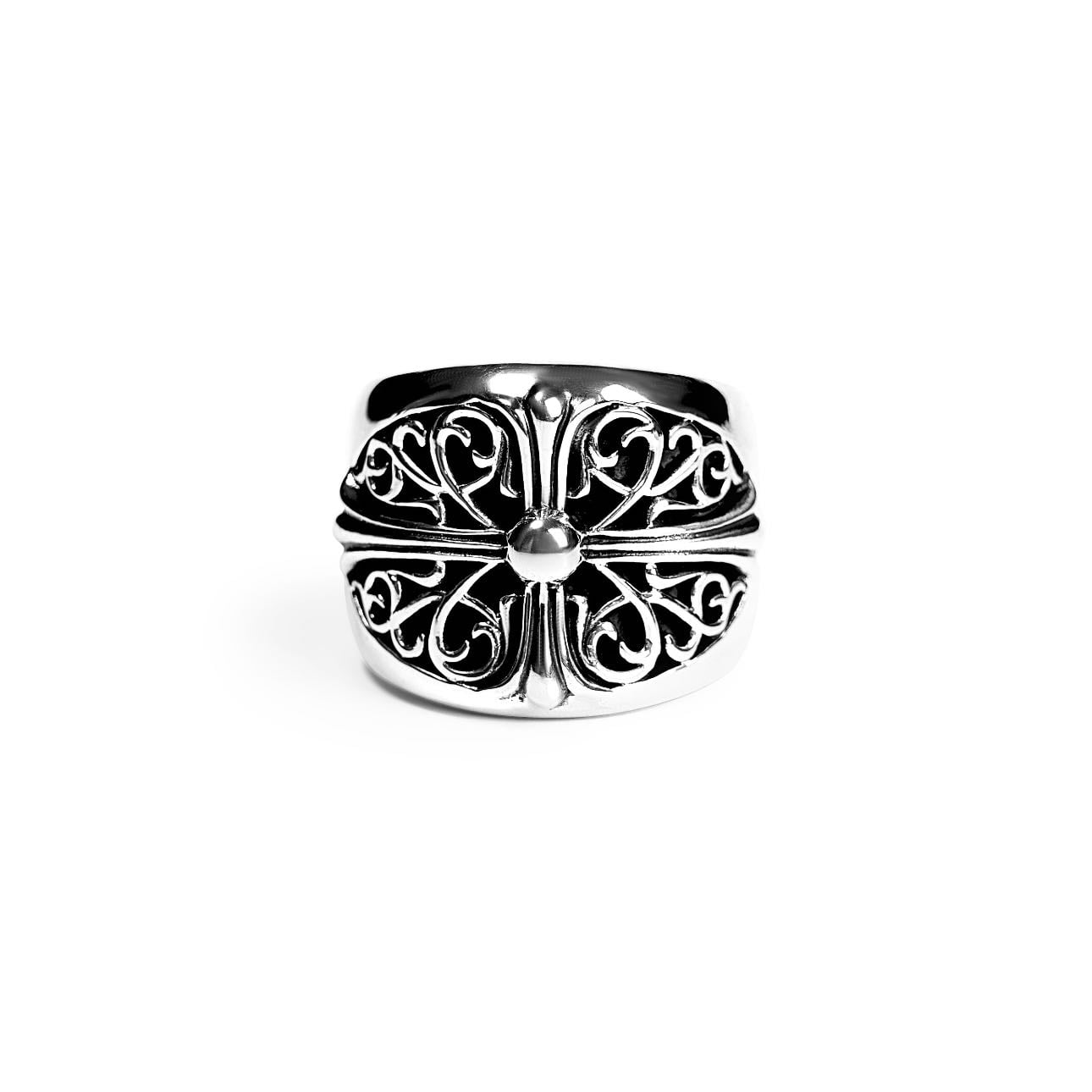 Chrome Hearts Oval Cross Ring