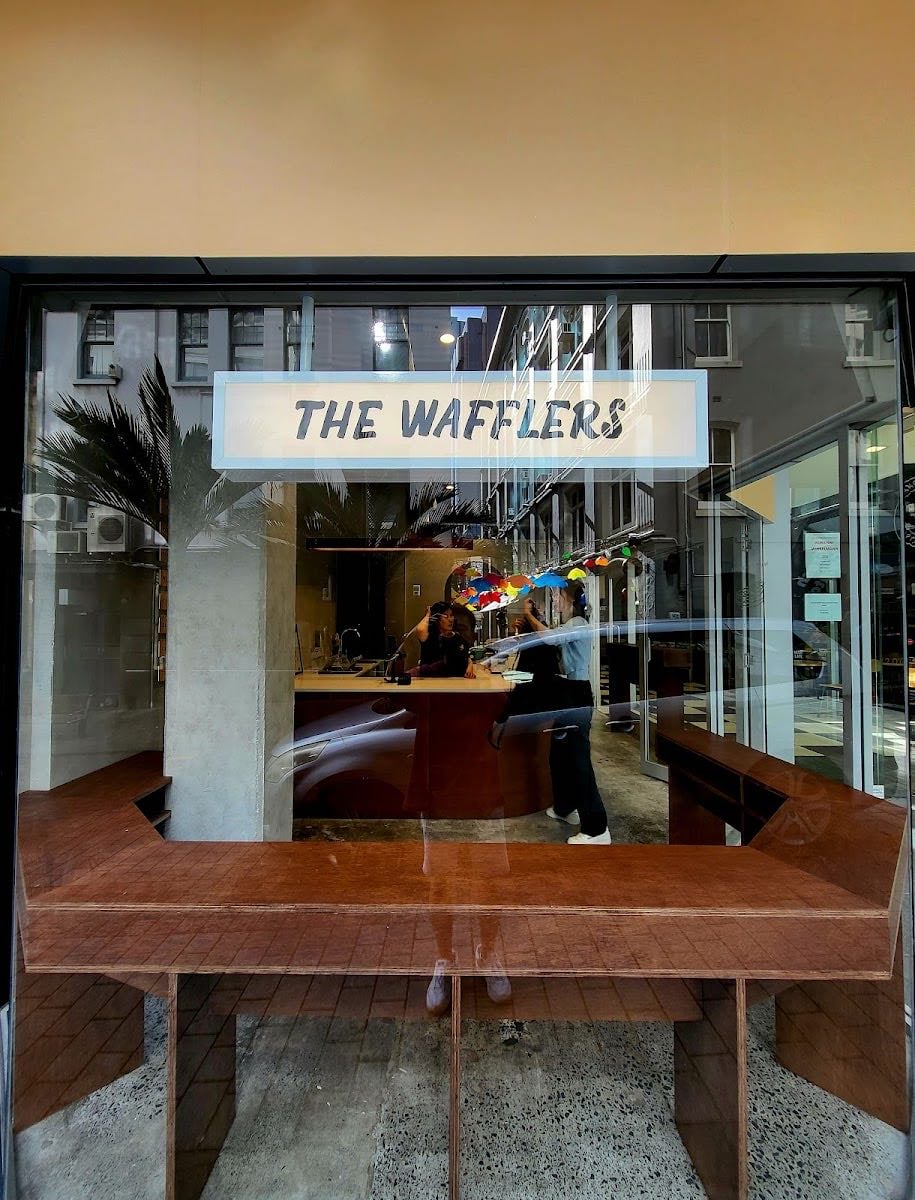 Wafflers Cafe - Strawberries & cream waffle ❤️