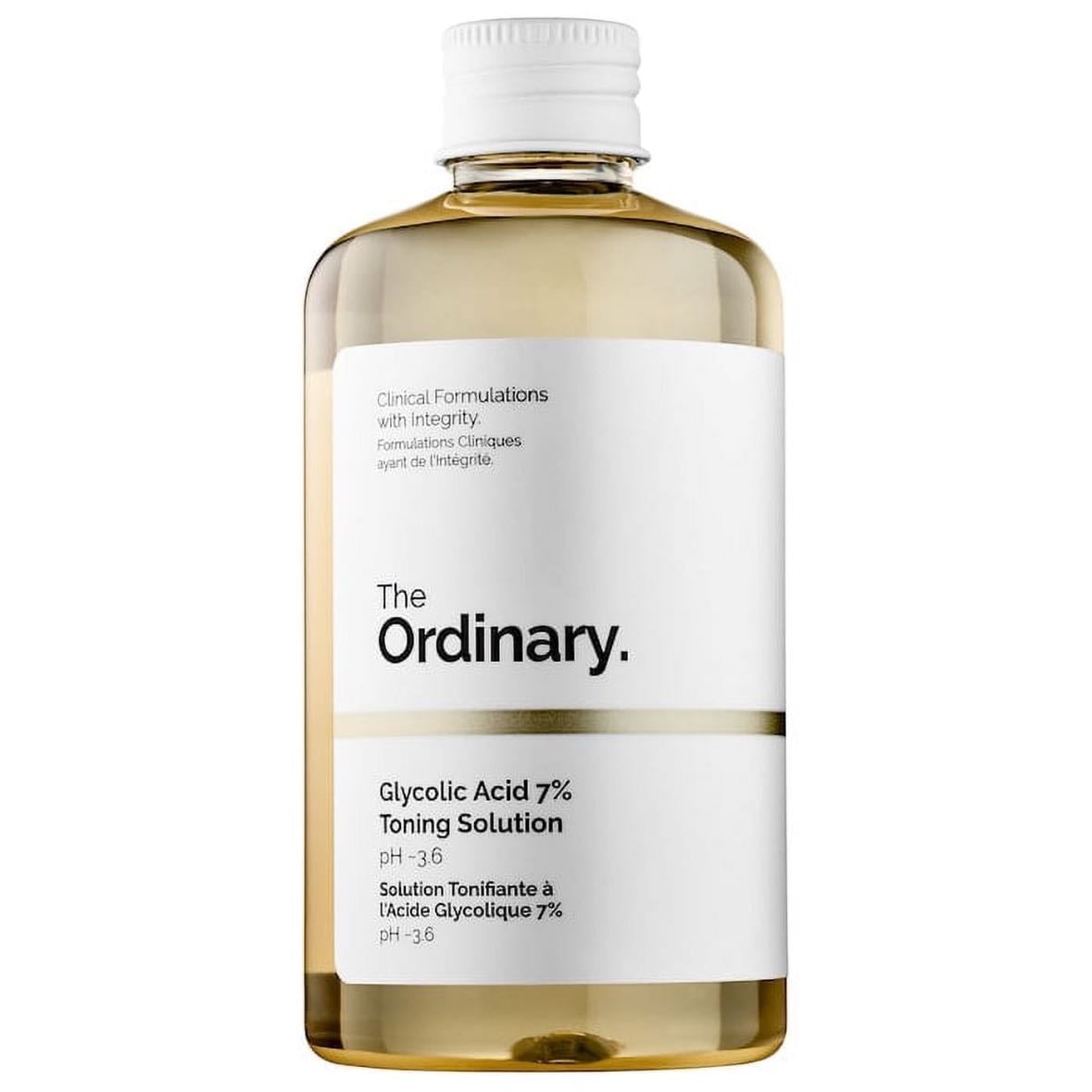 9. Tratamiento especial: Ac. glicólico The Ordinary 🫶🏼 - 1 vez/semana. Solución exfoliante que mejora la textura de la piel, reduce manchas y promueve una apariencia más uniforme.