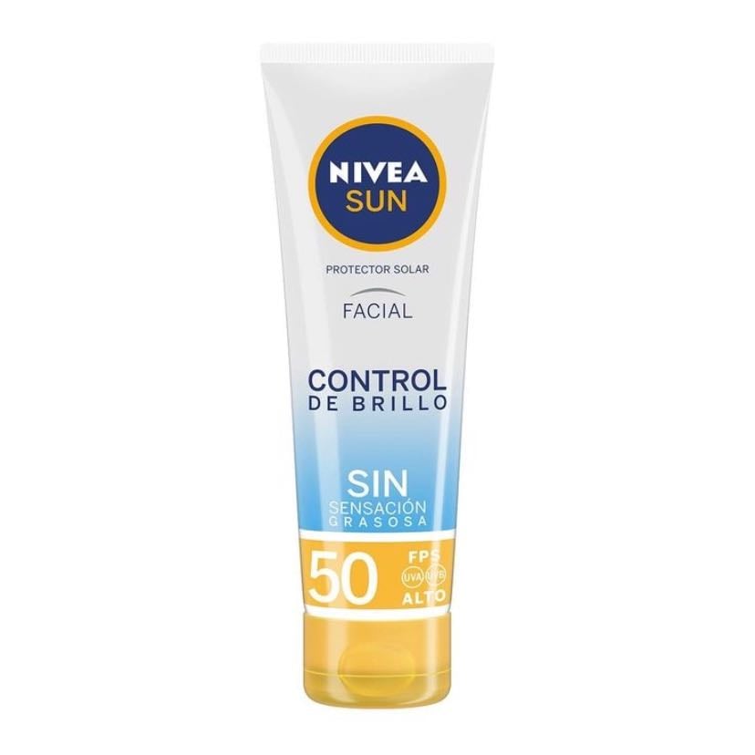 sunscreen - bloqueador solar- nivea control brillo