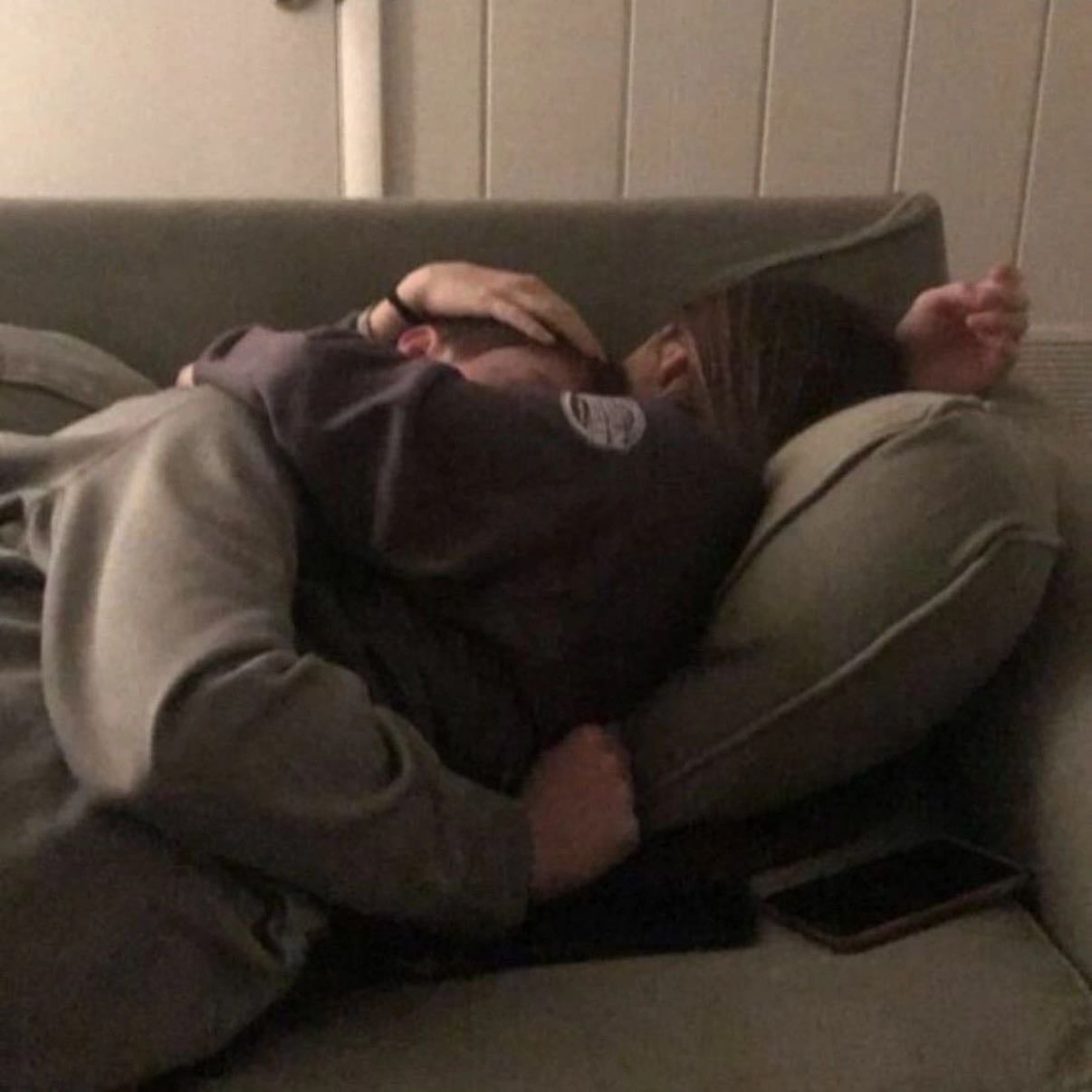 cuddling