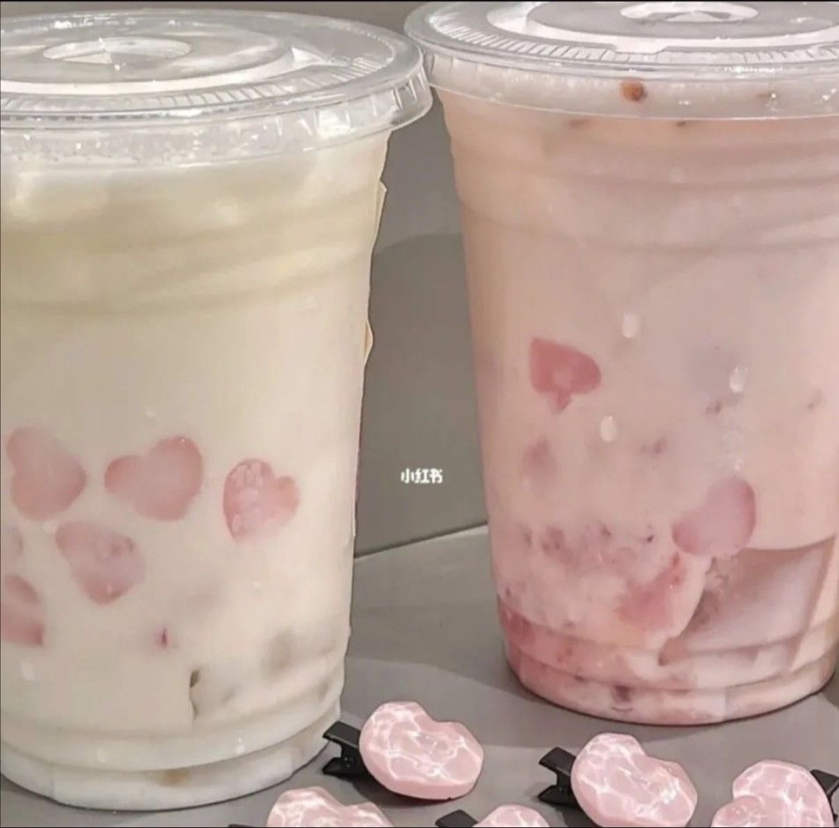 pink milk - ⋆˚꩜。