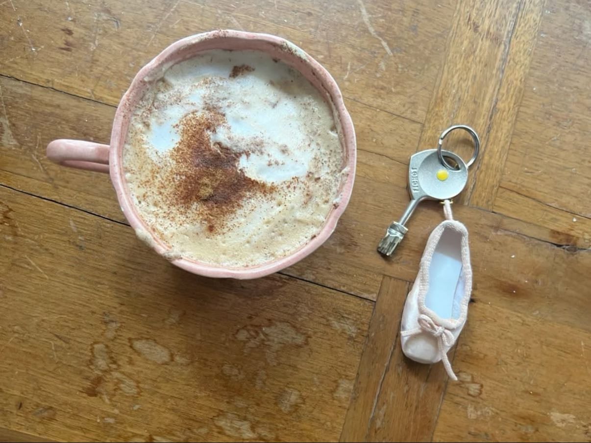 chai latte - ⋆˚꩜。